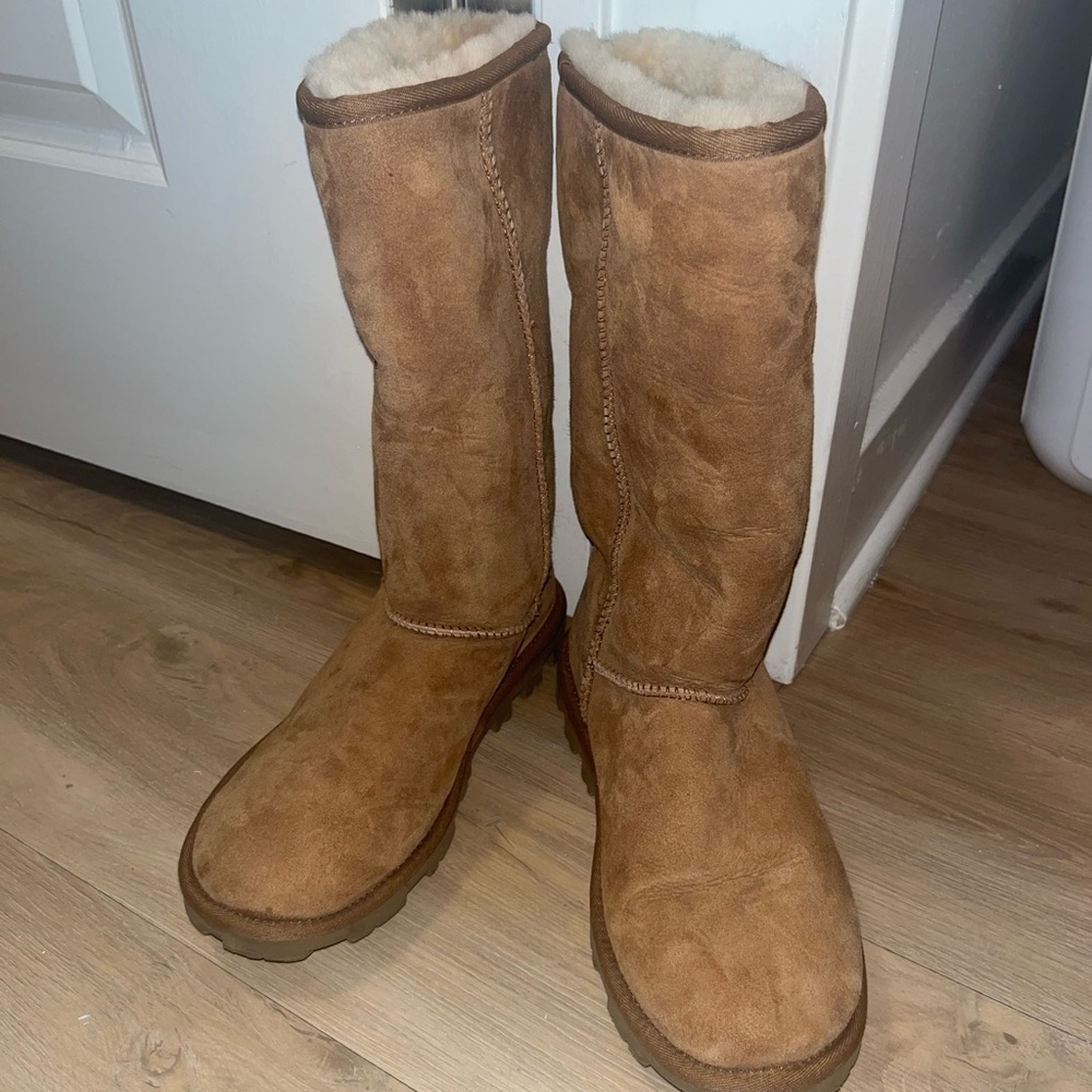 Tall Chestnut Ugg Boots